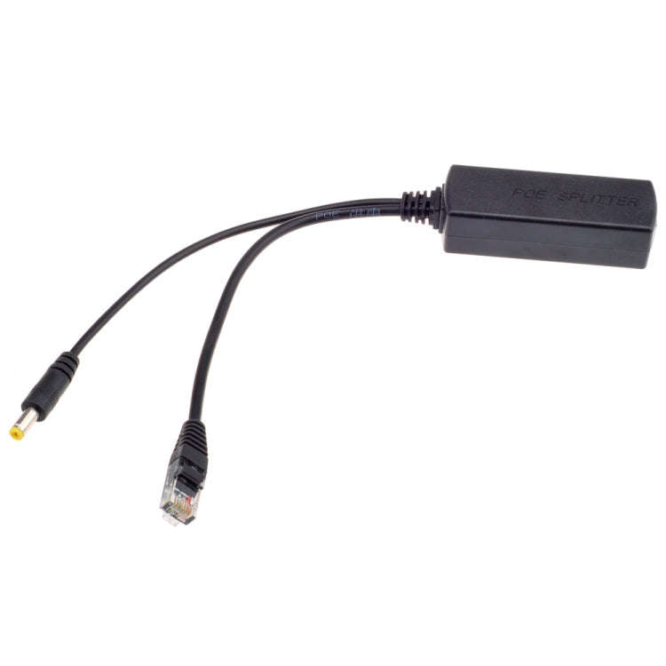 Power Over Ethernet Splitter 48V Input and 12V Output 48V PoE Splitter Adapter, Let 12V DC IP Cam...