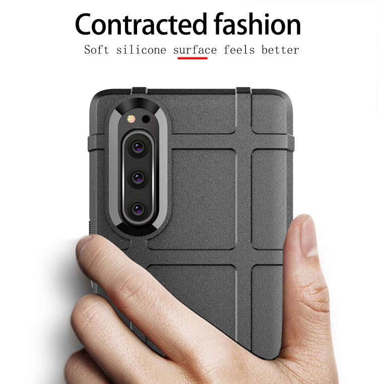Full Coverage Shockproof TPU Case for Sony Xperia 2(Grey)