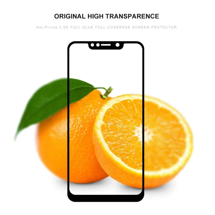ENKAY Hat-prince Full Glue 0.26mm 9H 2.5D Tempered Glass Full Coverage Film for LG W10