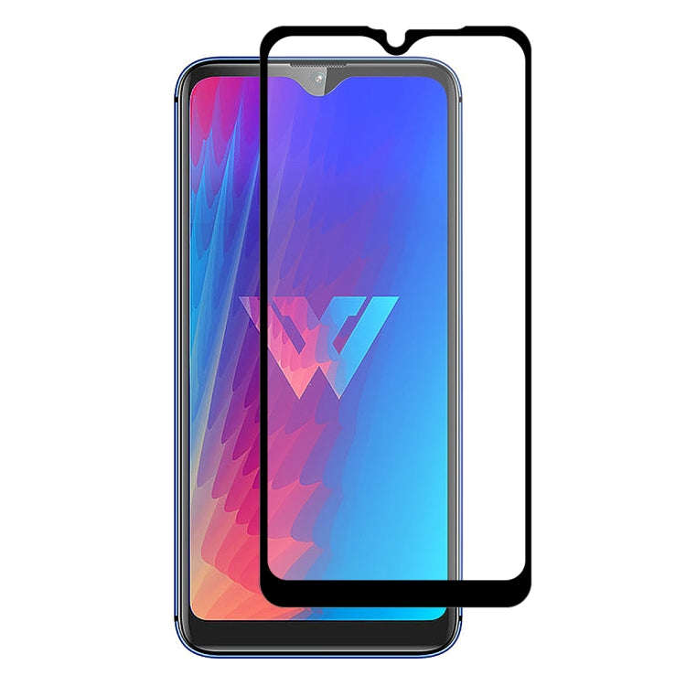 ENKAY Hat-prince Full Glue 0.26mm 9H 2.5D Tempered Glass Full Coverage Film for LG W30