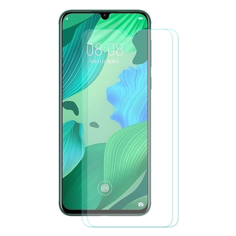 2 PCS ENKAY Hat-prince 0.26mm 9H 2.5D Curved Edge Tempered Glass Film for Huawei Nova 5 / Nova 5 Pro
