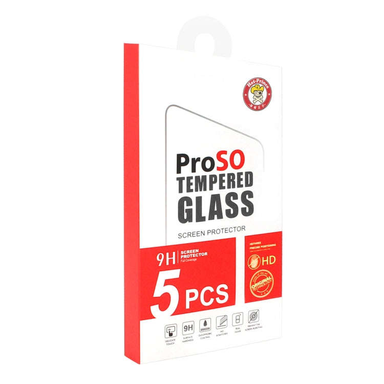 5 PCS ENKAY Hat-prince 0.26mm 9H 2.5D Curved Edge Tempered Glass Film for Huawei Nova 5 / Nova 5 Pro