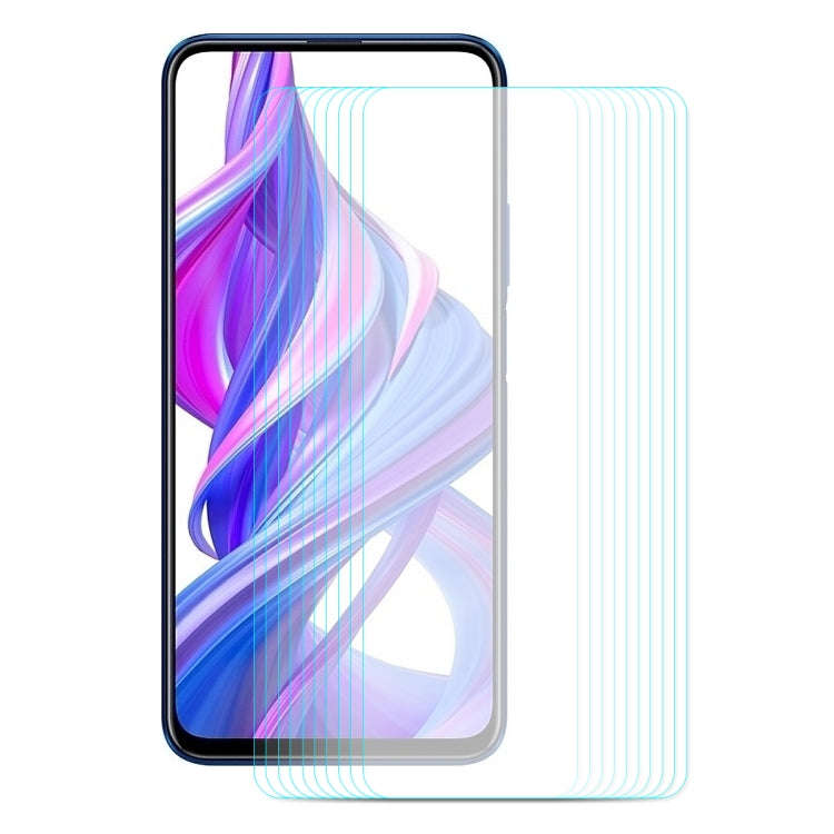 10 PCS ENKAY Hat-prince 0.26mm 9H 2.5D Curved Edge Tempered Glass Film for Honor 9X / 9X Pro