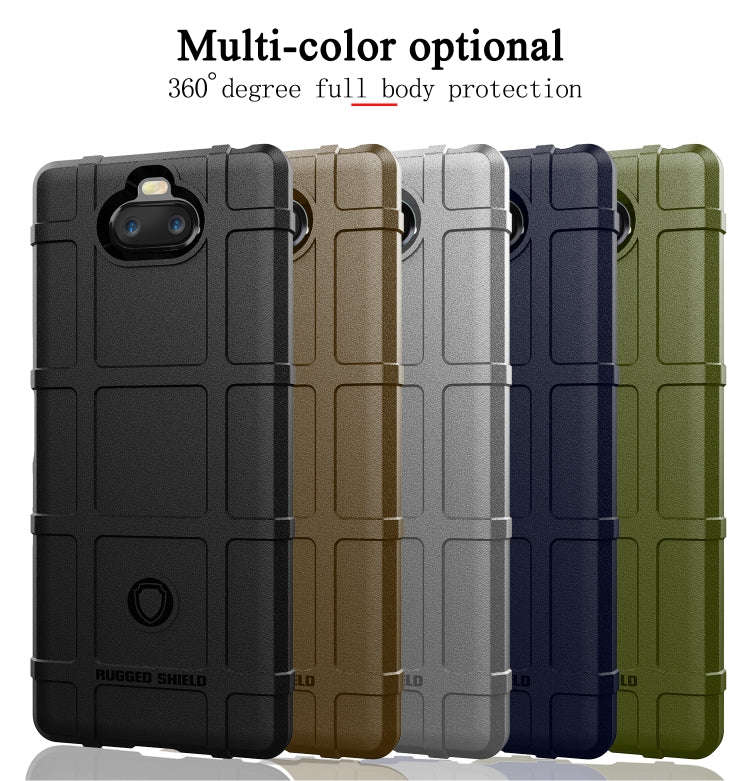 Full Coverage Shockproof TPU Case for Sony Xperia XA4(Blue)
