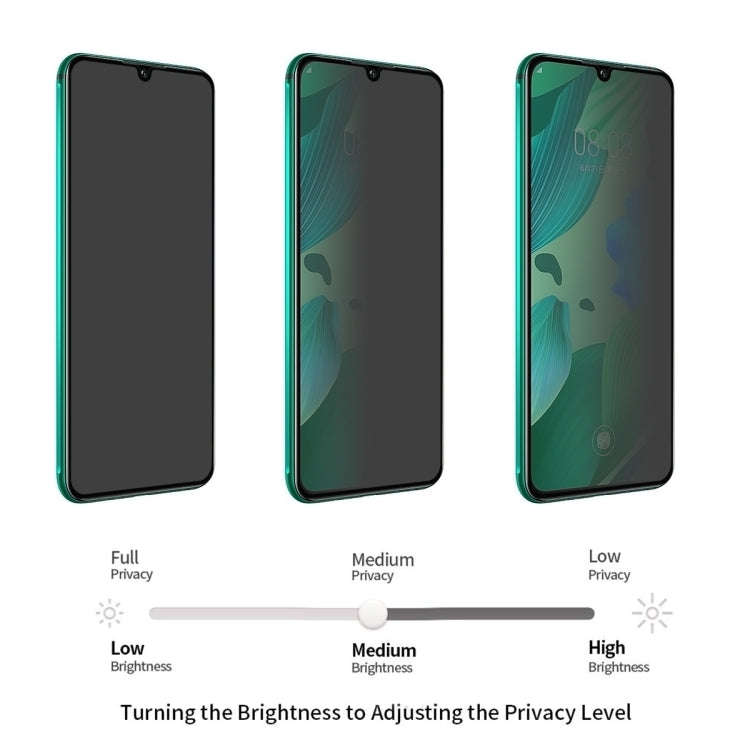 ENKAY Hat-Prince 0.26mm 9H 6D Privacy Anti-glare Full Screen Tempered Glass Film for Huawei Nova ...