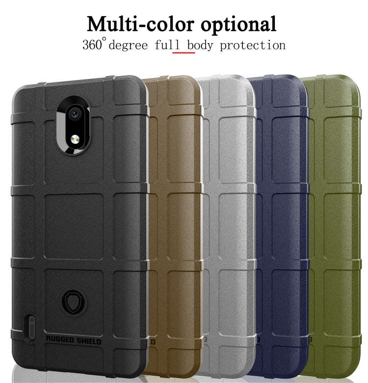 Full Coverage Shockproof TPU Case for Nokia 3.1A(Grey)