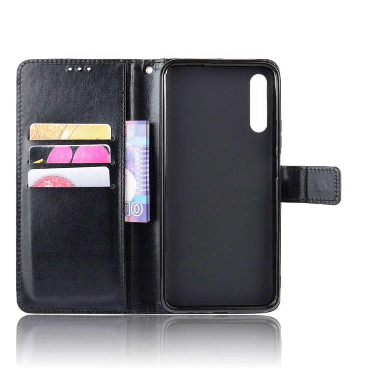 Retro Crazy Horse Texture Horizontal Flip Leather Case for Huawei Honor 9X / Honor 9X Pro, with H...