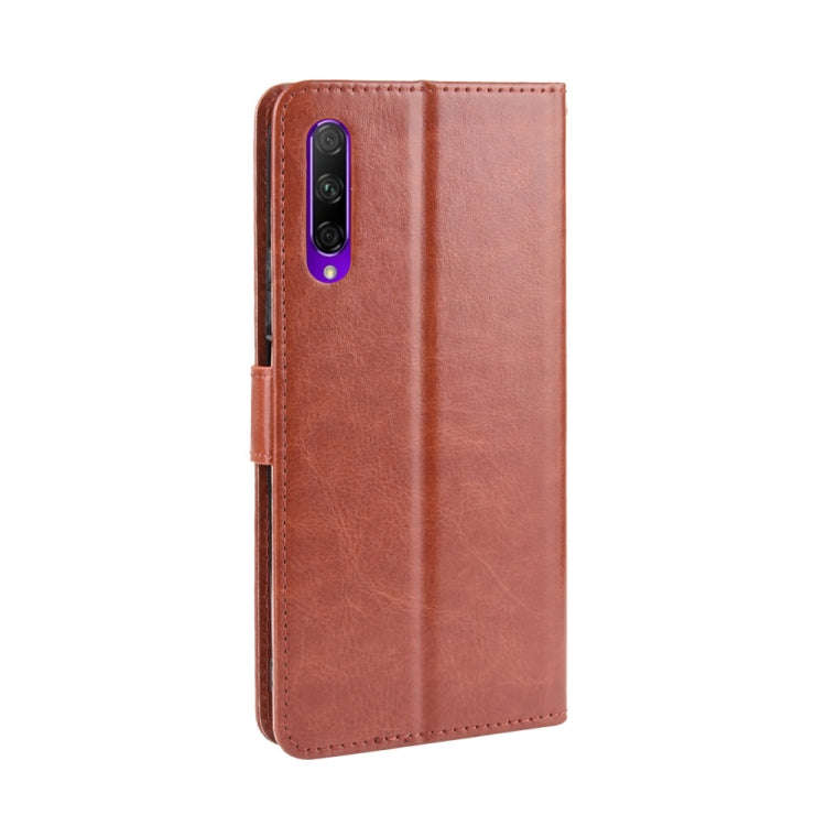 Retro Crazy Horse Texture Horizontal Flip Leather Case for Huawei Honor 9X / Honor 9X Pro, with H...
