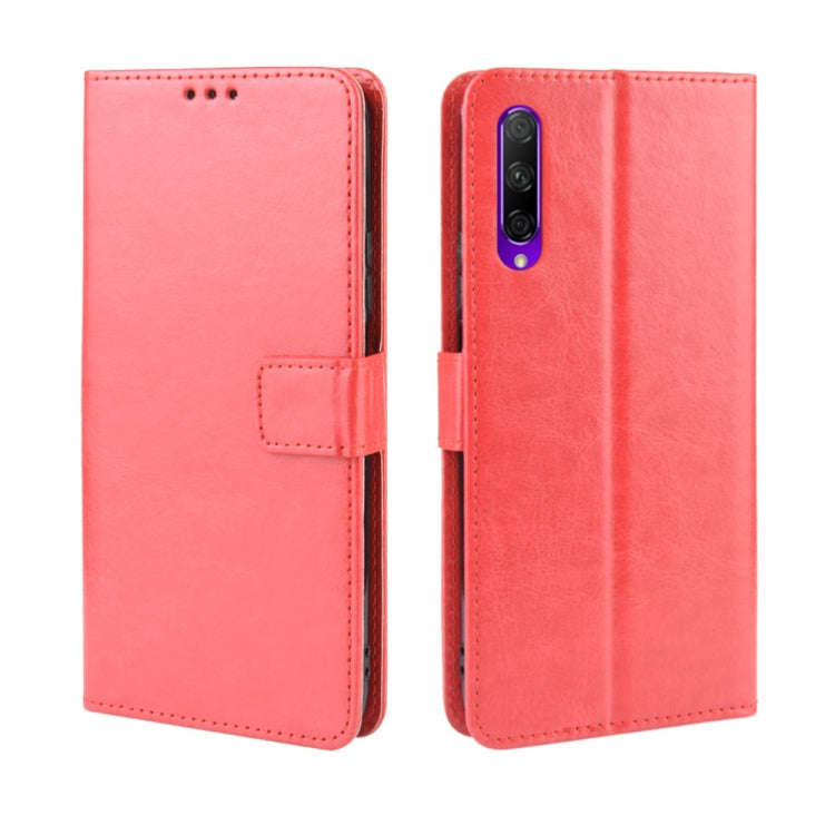 Retro Crazy Horse Texture Horizontal Flip Leather Case for Huawei Honor 9X / Honor 9X Pro, with H...