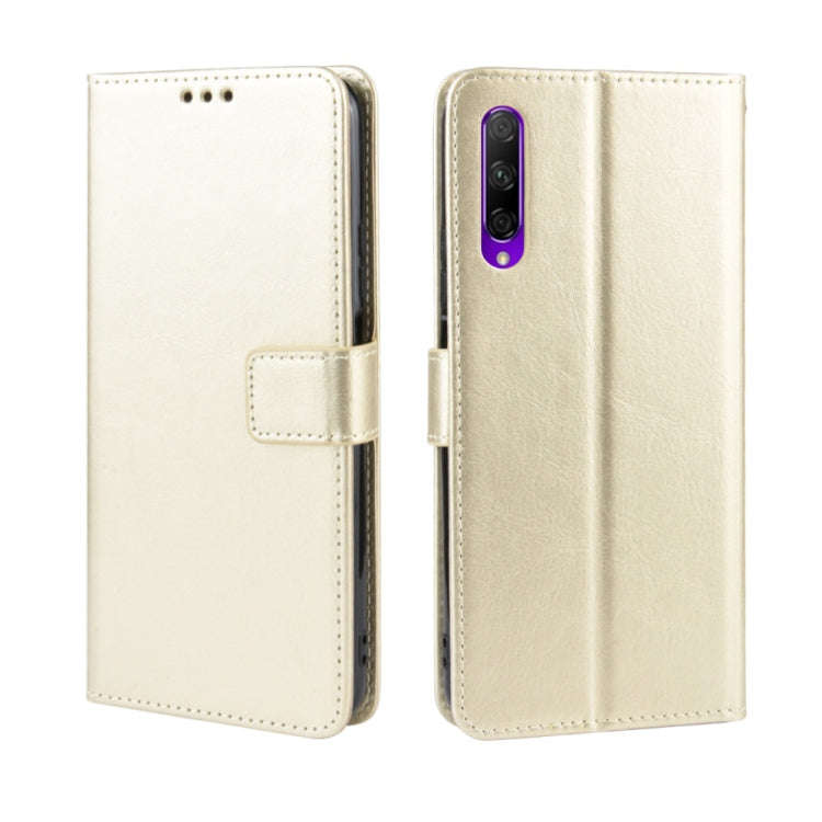 Retro Crazy Horse Texture Horizontal Flip Leather Case for Huawei Honor 9X / Honor 9X Pro, with H...