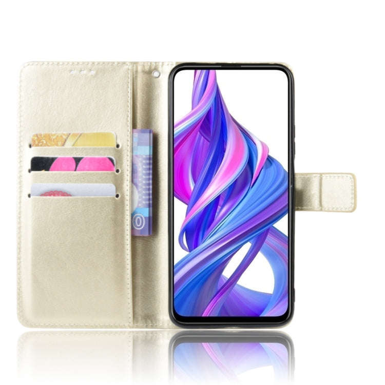 Retro Crazy Horse Texture Horizontal Flip Leather Case for Huawei Honor 9X / Honor 9X Pro, with H...