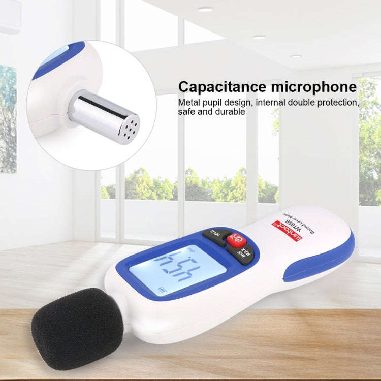 Wintact WT85B Sound Level Meter Digital Decibel Meter Digital Noise Meter Environmental Noise Tester