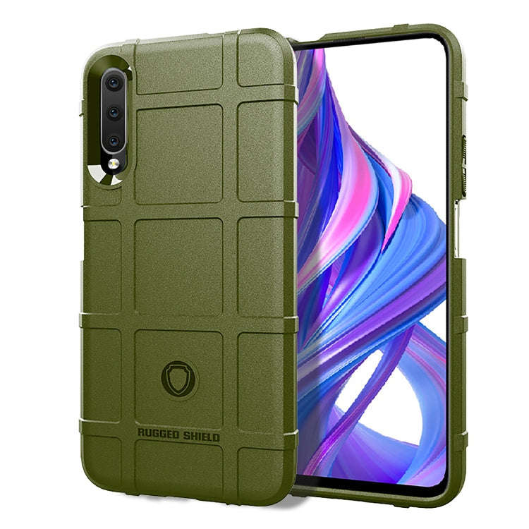 Full Coverage Shockproof TPU Case for Huawei Honor 9X(Army Green)