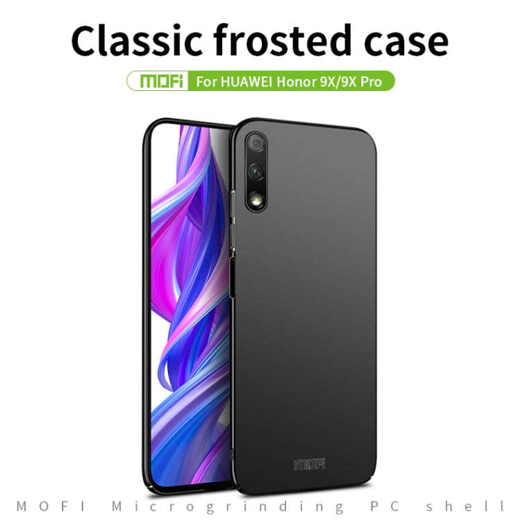 MOFI Frosted PC Ultra-thin Hard Case for Huawei Honor 9X / Honor 9X Pro(Gold)