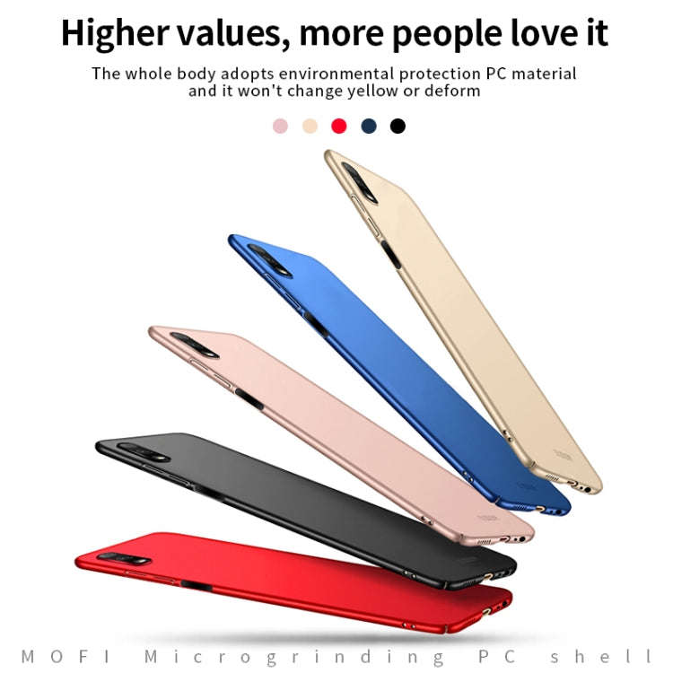 MOFI Frosted PC Ultra-thin Hard Case for Huawei Honor 9X / Honor 9X Pro(Gold)