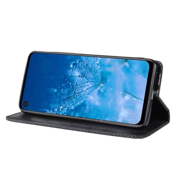 Magnetic Buckle Retro Crazy Horse Texture Horizontal Flip Leather Case for Motorola One Action, w...