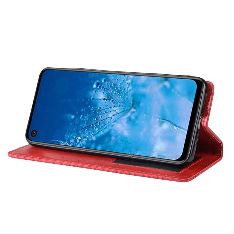Magnetic Buckle Retro Crazy Horse Texture Horizontal Flip Leather Case for Motorola One Action, w...