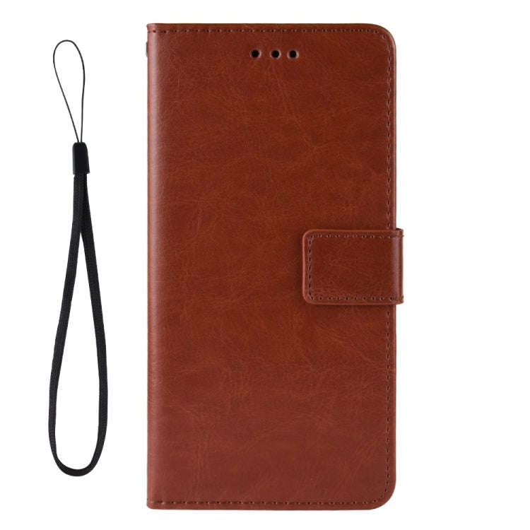 Retro Crazy Horse Texture Horizontal Flip Leather Case for Motorola One Action , with Holder & Ca...