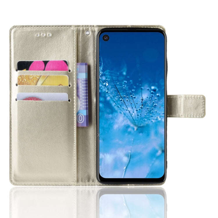 Retro Crazy Horse Texture Horizontal Flip Leather Case for Motorola One Action , with Holder & Ca...