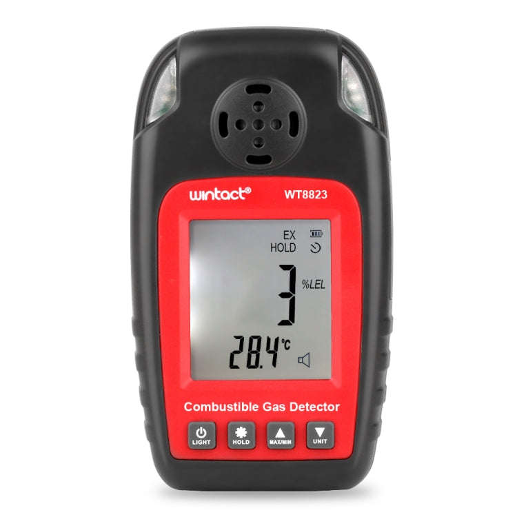 Wintact WT8823 Combustible Gas Alarm Detector Gas Leakage Flammable Natural Digital LCD Display G...