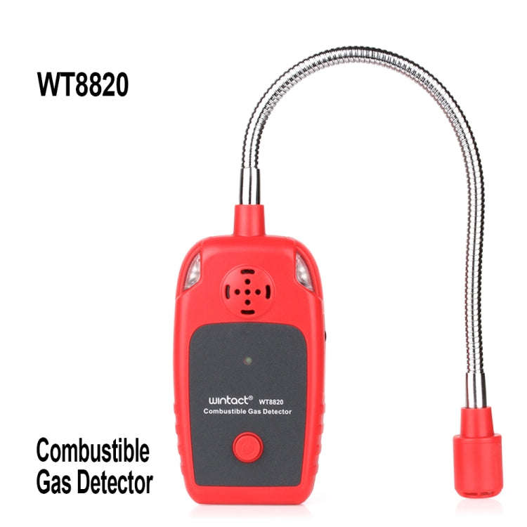 WINTACT WT8820 Combustible Gas Alarm Detector For Home Slight Gas Leakage Flammable Natural Gas L...