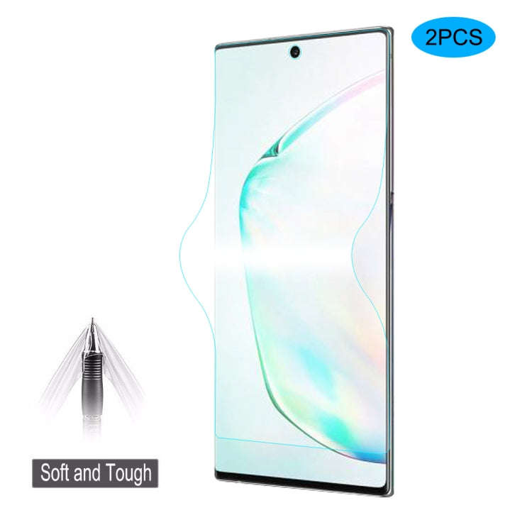 2 PCS ENKAY Hat-Prince 0.1mm 3D Full Screen Protector Explosion-proof Hydrogel Film for Galaxy No...