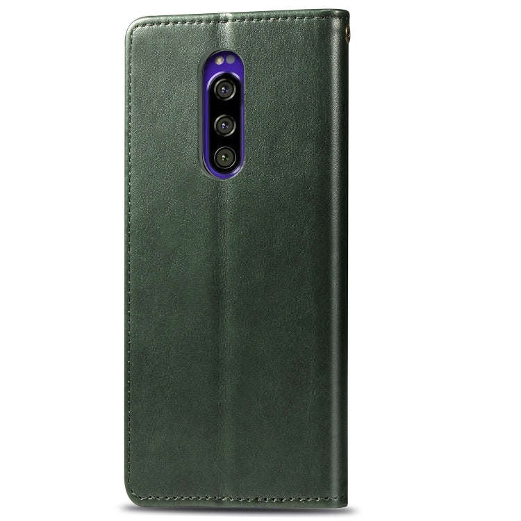 Retro Solid Color Leather Buckle Mobile Phone Protection Leather Case with Lanyard & Photo Frame ...