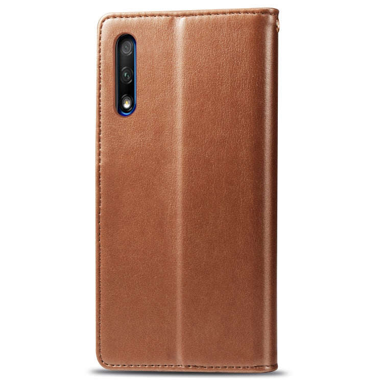 Retro Solid Color Leather Buckle Mobile Phone Protection Leather Case with Lanyard & Photo Frame ...