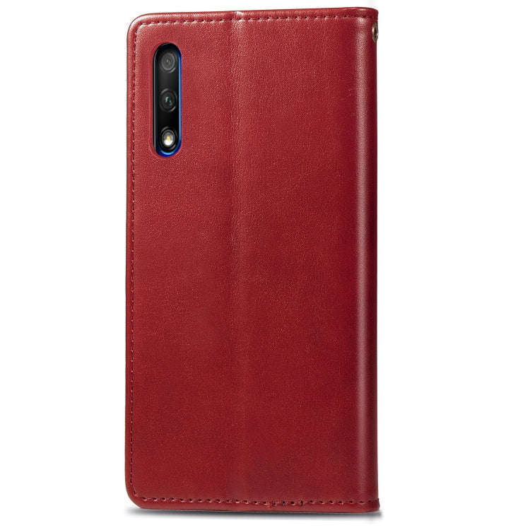 Retro Solid Color Leather Buckle Mobile Phone Protection Leather Case with Lanyard & Photo Frame ...