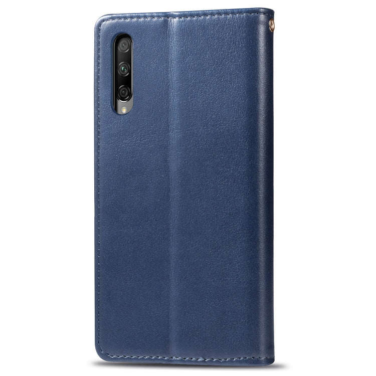 Retro Solid Color Leather Buckle Mobile Phone Protection Leather Case with Lanyard & Photo Frame ...