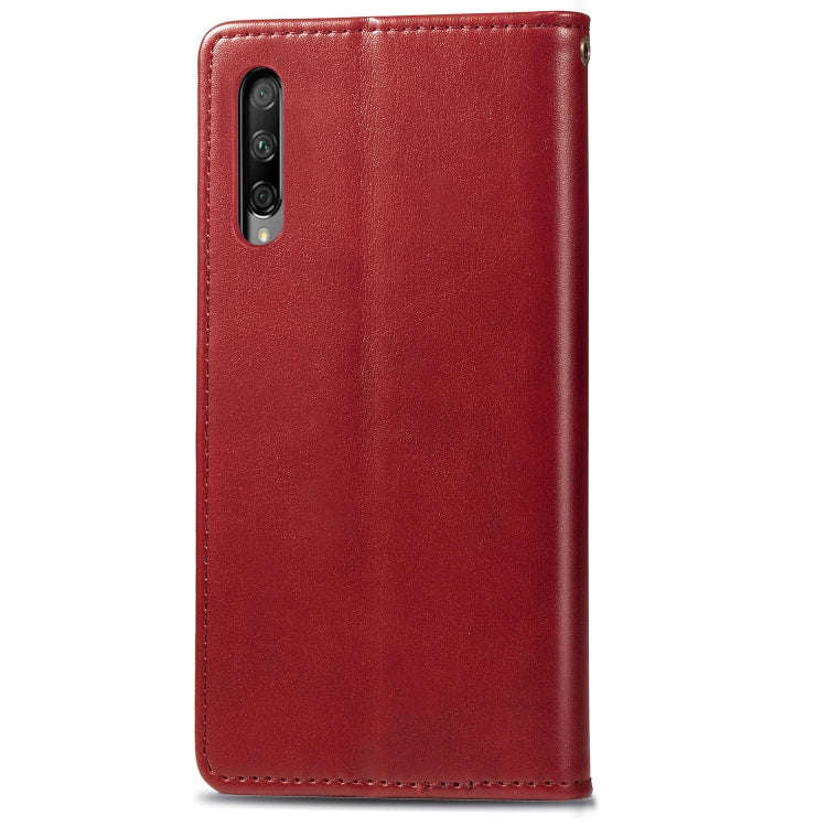 Retro Solid Color Leather Buckle Mobile Phone Protection Leather Case with Lanyard & Photo Frame ...