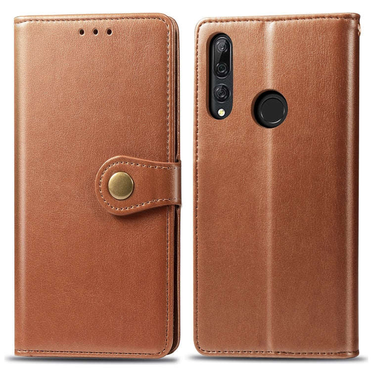Retro Solid Color Leather Buckle Mobile Phone Protection Leather Case with Lanyard & Photo Frame ...