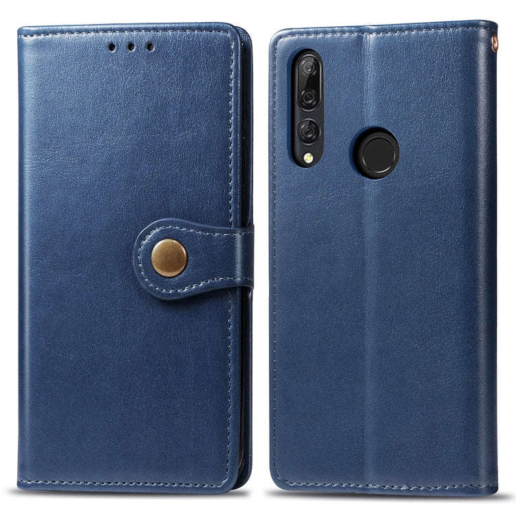 Retro Solid Color Leather Buckle Mobile Phone Protection Leather Case with Lanyard & Photo Frame ...