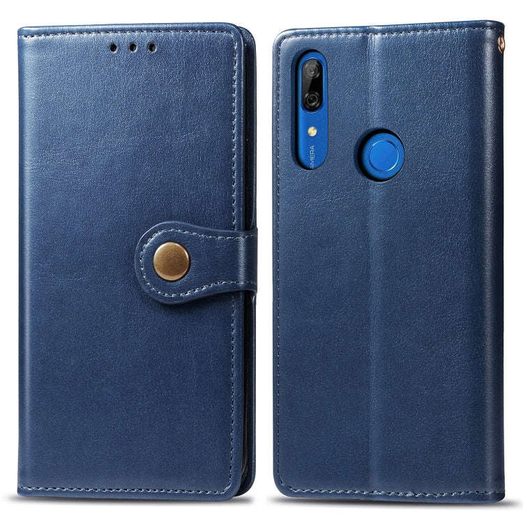 Retro Solid Color Leather Buckle Mobile Phone Protection Leather Case with Lanyard & Photo Frame ...