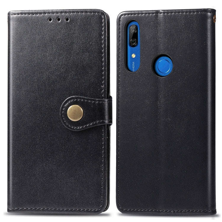 Retro Solid Color Leather Buckle Mobile Phone Protection Leather Case with Lanyard & Photo Frame ...