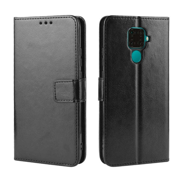 Retro Crazy Horse Texture Horizontal Flip Leather Case for Huawei Nova 5i Pro/Mate 30 Lite , with...