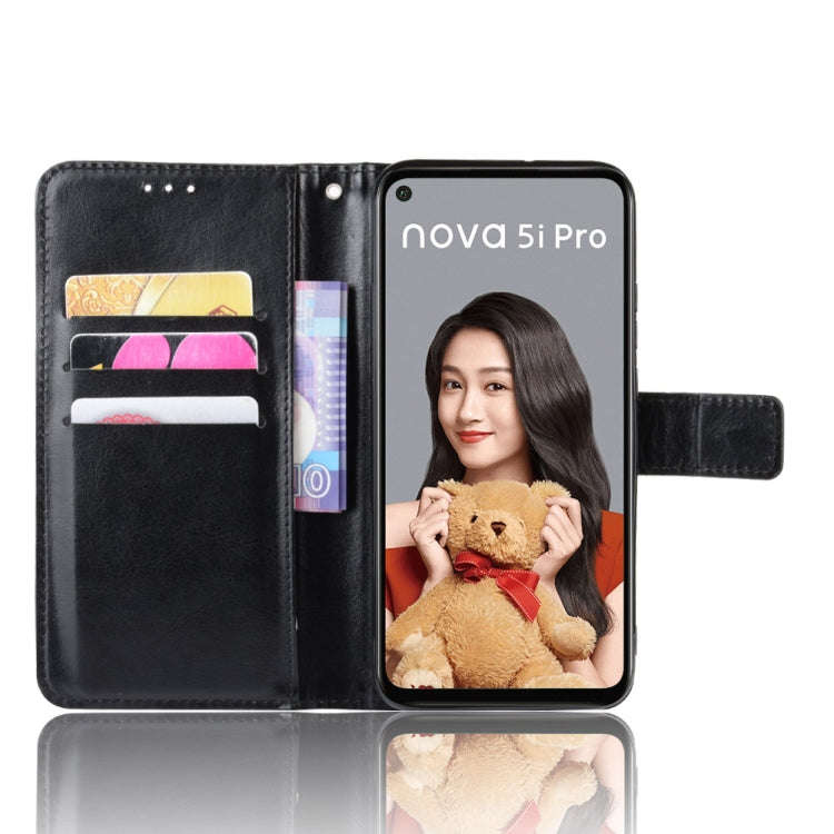 Retro Crazy Horse Texture Horizontal Flip Leather Case for Huawei Nova 5i Pro/Mate 30 Lite , with...