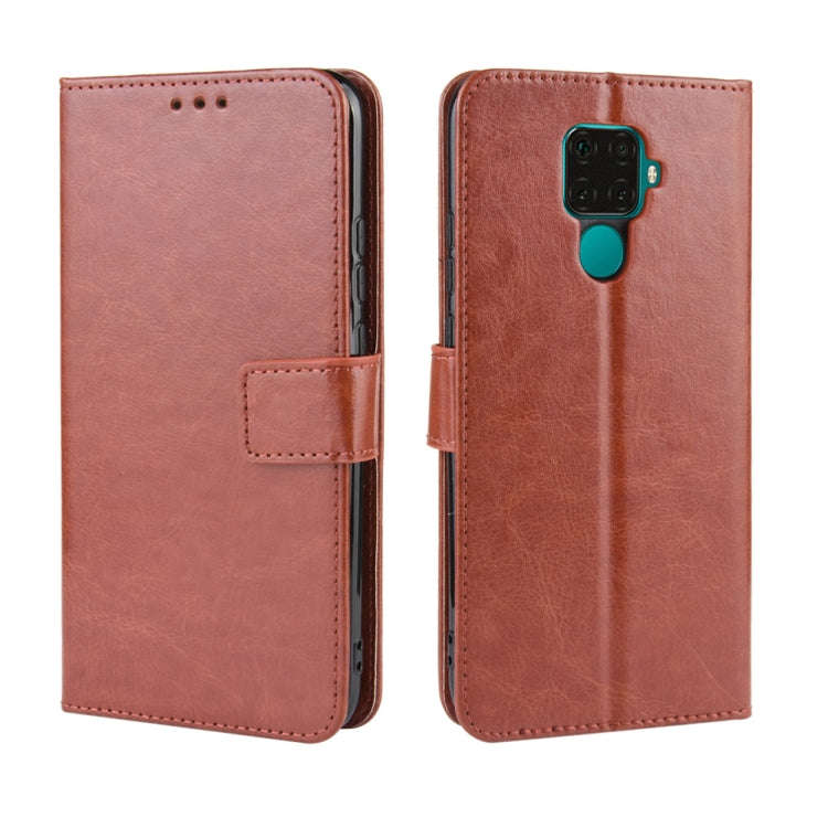 Retro Crazy Horse Texture Horizontal Flip Leather Case for Huawei Nova 5i Pro/Mate 30 Lite , with...