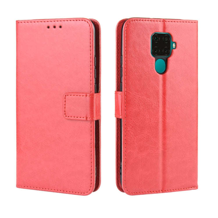 Retro Crazy Horse Texture Horizontal Flip Leather Case for Huawei Nova 5i Pro/Mate 30 Lite , with...