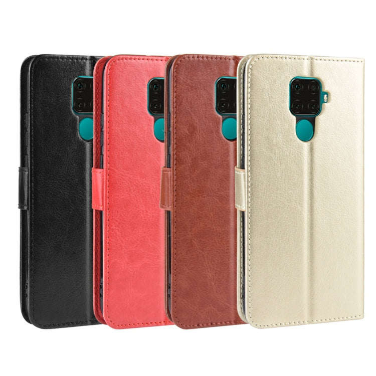 Retro Crazy Horse Texture Horizontal Flip Leather Case for Huawei Nova 5i Pro/Mate 30 Lite , with...