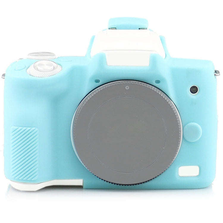 Richwell  Silicone Armor Skin Case Body Cover Protector for Canon EOS M50 Body Digital Camera(Sky...