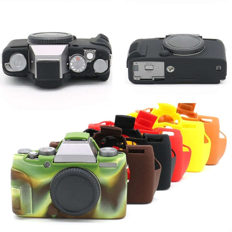Richwell Soft Silicone TPU Skin Body Rubber Camera Case Bag Full Cover for Fujifilm Fuji X-T100 D...