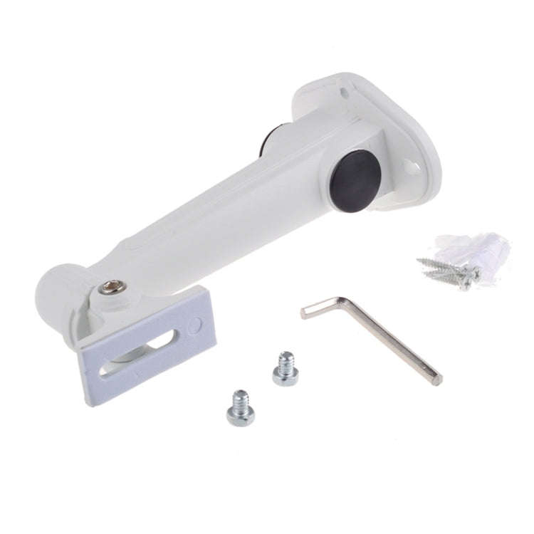 CCTV Wall Mount Stand Aluminum Metallic Silver Bracket Indoor Outdoor for Bullet Camera IP Camera...