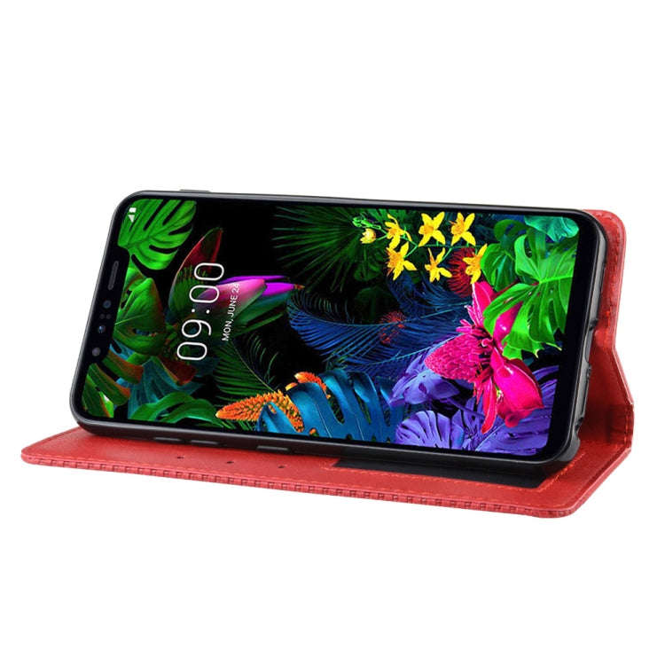 Magnetic Buckle Retro Crazy Horse Texture Horizontal Flip Leather Case for LG G8S ThinQ, with Hol...