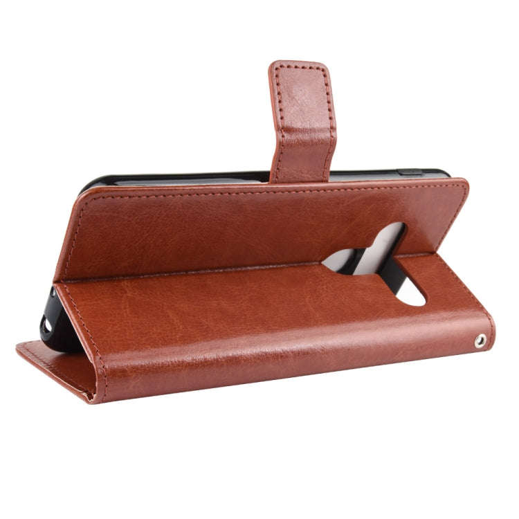 Retro Crazy Horse Texture Horizontal Flip Leather Case for LG G8S ThinQ , with Holder & Card Slot...