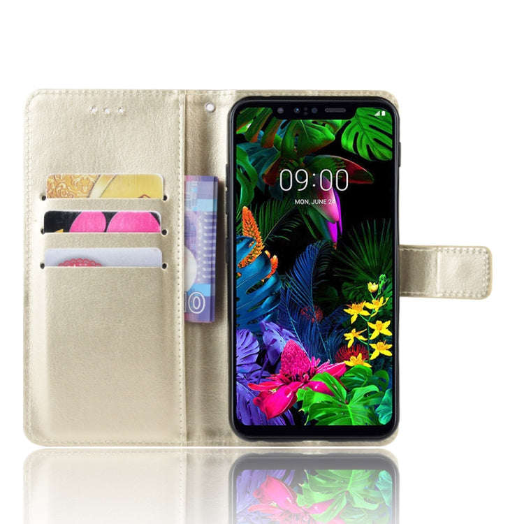 Retro Crazy Horse Texture Horizontal Flip Leather Case for LG G8S ThinQ , with Holder & Card Slot...