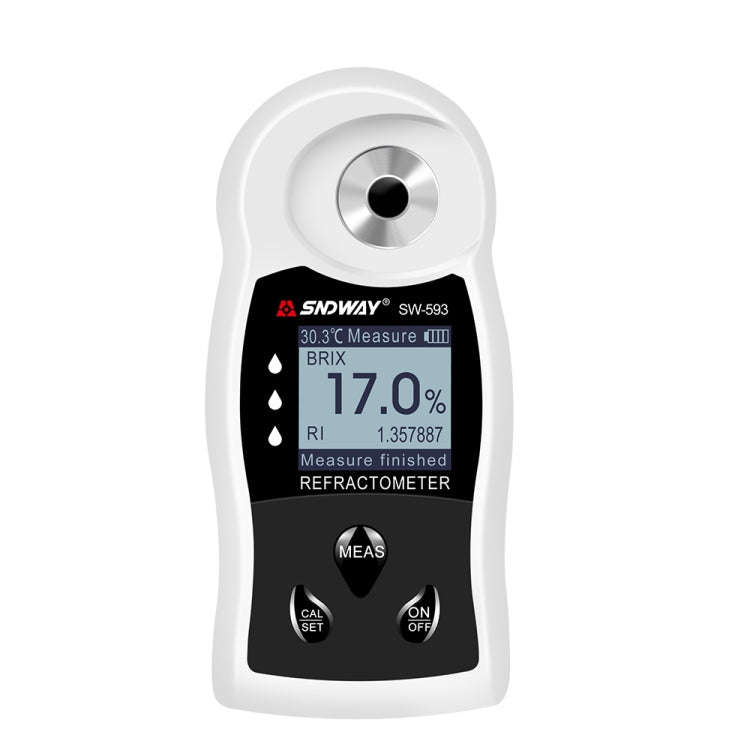 SNDWAY SW-593 Digital Refractometer Sugar Brix Meter Rechargeable Wine Beer Alcohol Drink Fruit S...