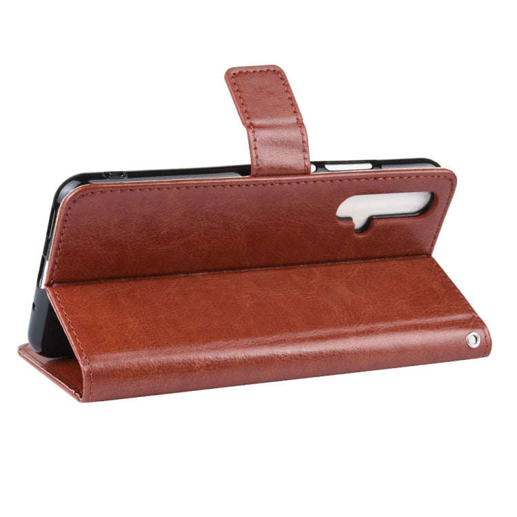 Retro Crazy Horse Texture Horizontal Flip Leather Case for Huawei Honor 20 , with Holder & Card S...