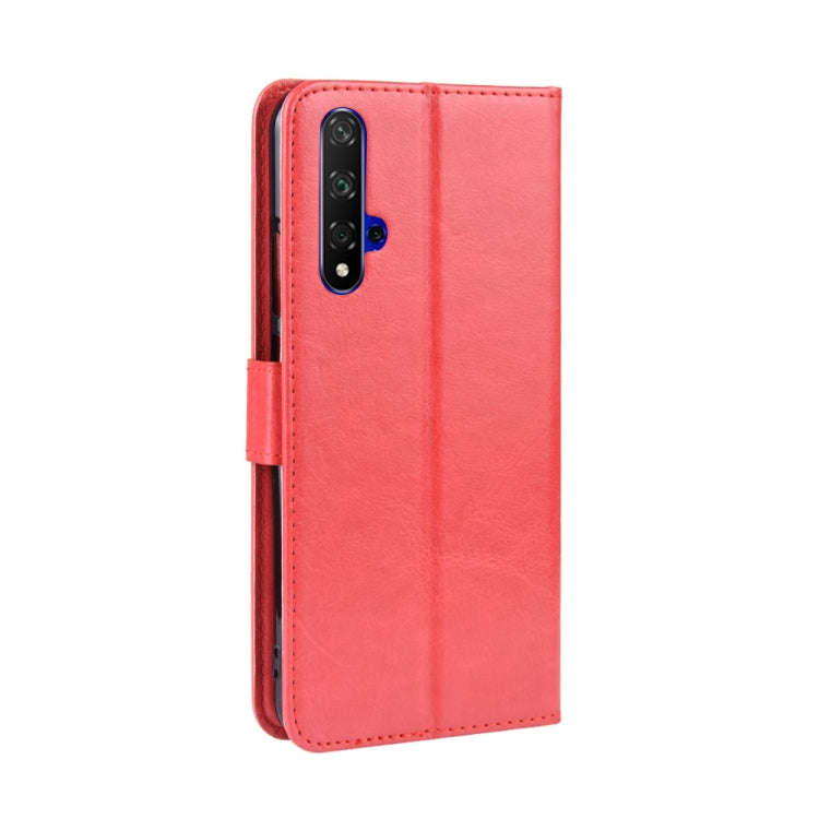 Retro Crazy Horse Texture Horizontal Flip Leather Case for Huawei Honor 20 , with Holder & Card S...