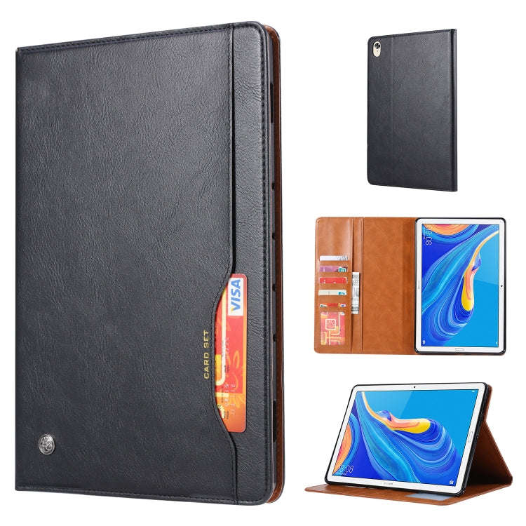 Knead Skin Texture Horizontal Flip Leather Case for Huawei MediaPad M6 8.4 2019, with Photo Frame...